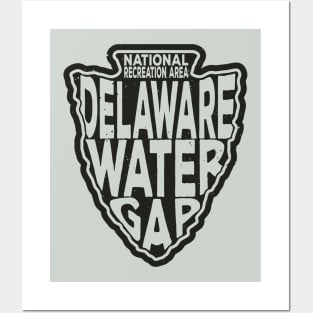 Delaware Water Gap National Recreation Area name arrowhead Posters and Art